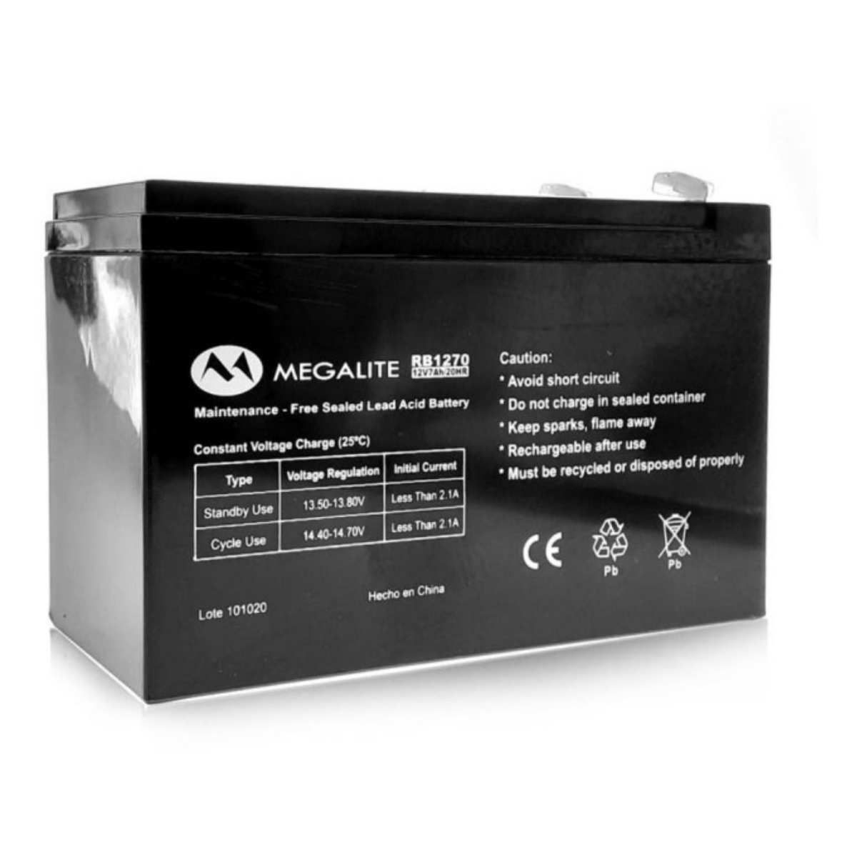 Bateria Gel 12v 7 Ah Alarmas Ups Luz Emergencia 12 V 7 Amp