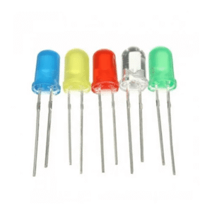 Led De 5 Mm Diodo Emisor De Luz Redondo Pack X 100unid