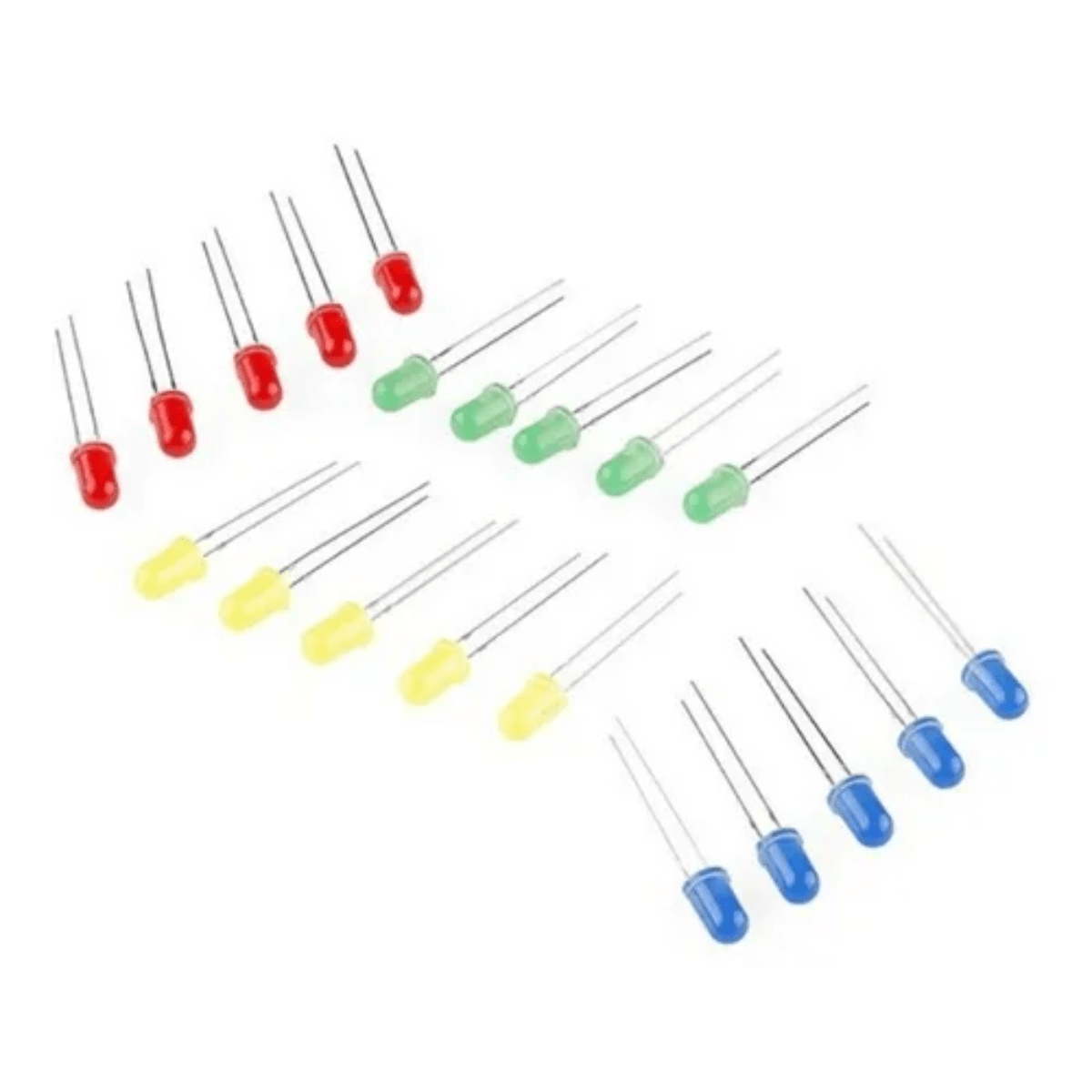 Led De 5 Mm Diodo Emisor De Luz Redondo Pack X 100unid - Imagen 2