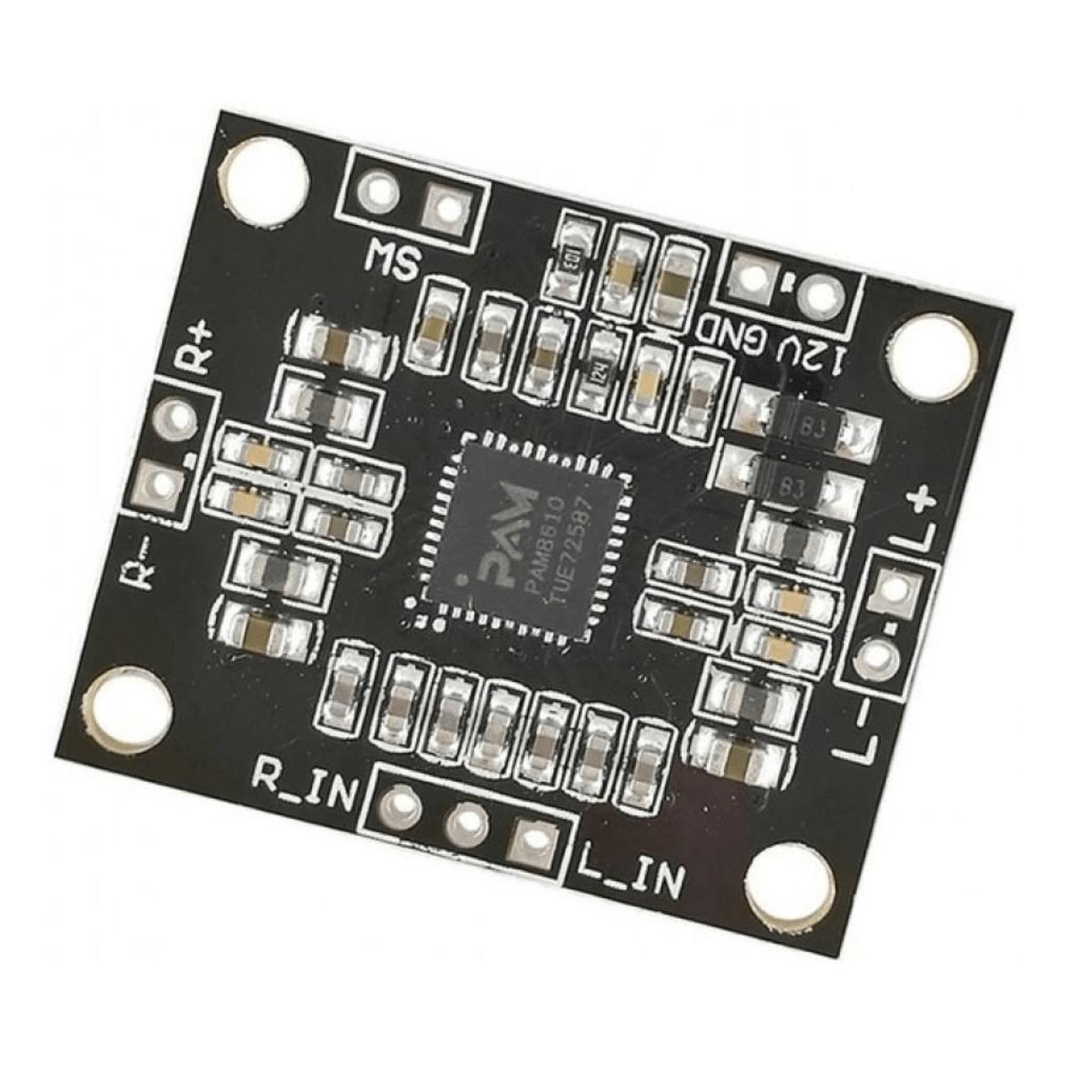 Placa De Amplificador De Potencia Digital Pam8610 Arduino