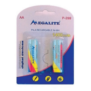 Pilas Recargables Aa 1400mah Ni-mh 2 Unid Telefono Microfono