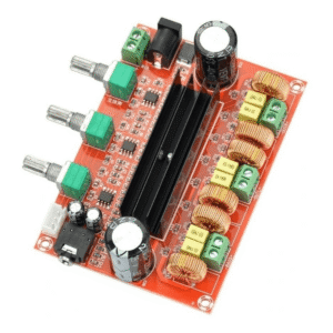 Modulo Amplificador Con Pre 2.1 Ch 2 X 50w + 1 X 100w Placa