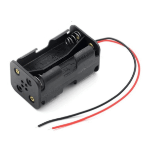 Portapilas 4 Pilas Aa 6v Con Cables Porta Pilas Esqueleto x 5u