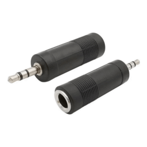 Adaptador Plug 3.5 Estereo A Jack 6.5 Estereo x 10u