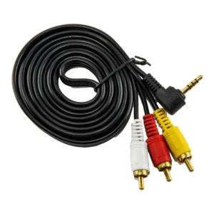 Cable 3 Rca Macho A Plug 3.5 4c 1.8 Mts 4 Contactos