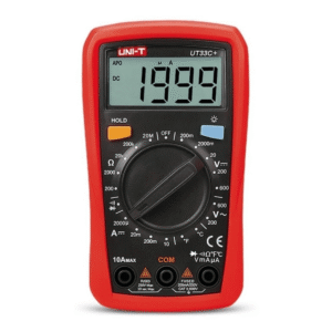Multimetro Tester Digital De Mano Uni-t Ut33c+ Temperatura