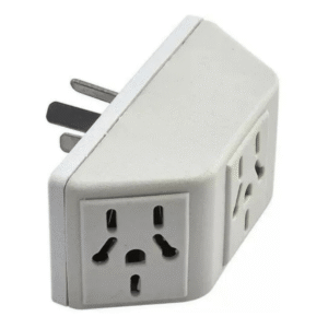 Enchufe Adaptador Triple Piramidal Multitoma 10a