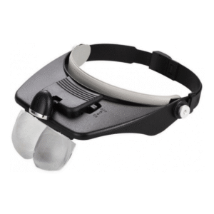 Lupa Binocular Manos Libres Vincha Luz Led 4 Aumentos