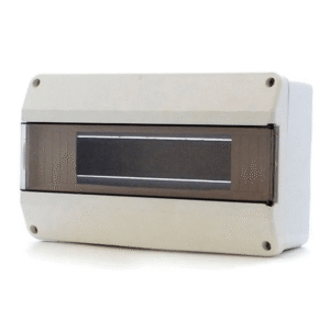 Caja Para Llave Térmica Exterior 8 A 12 Módulos Con Tapa