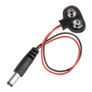 Conector Bateria 9v Cable Clip A Plug 5.5 X 2.1 X 5 Unidades