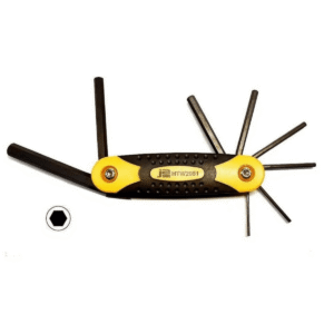 Juego Set Llaves Allen Tipo Navaja 8 Piezas