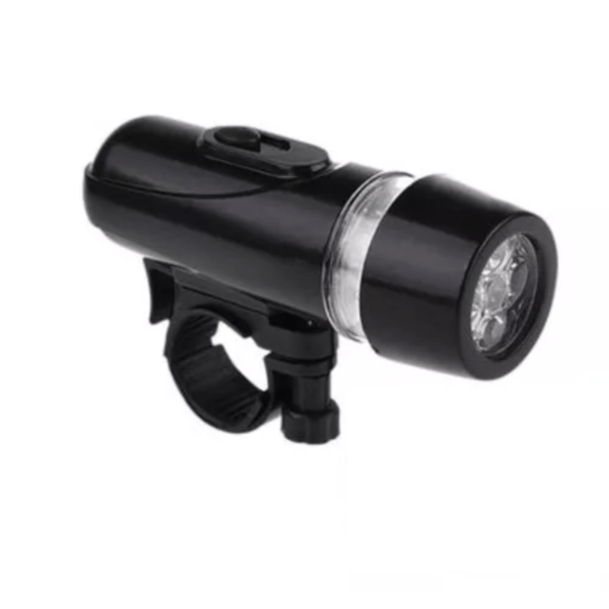 Luz Led Bicicleta Bici Delantera 5 Led Linterna Con Montaje