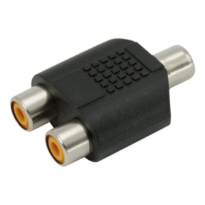 Adaptador Rca Hembra A 2 Rca Hembra x 10u