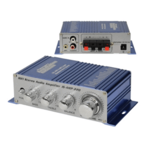 Amplificador Potencia Audio Estereo Auto 20w 12v Hi-fi