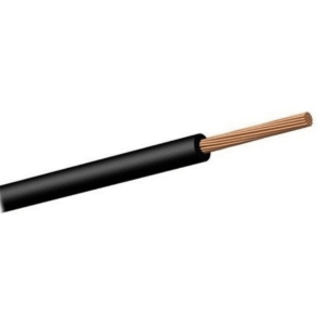 Cable Unipolar 0.50mm Calibre 18 Negro X Metro