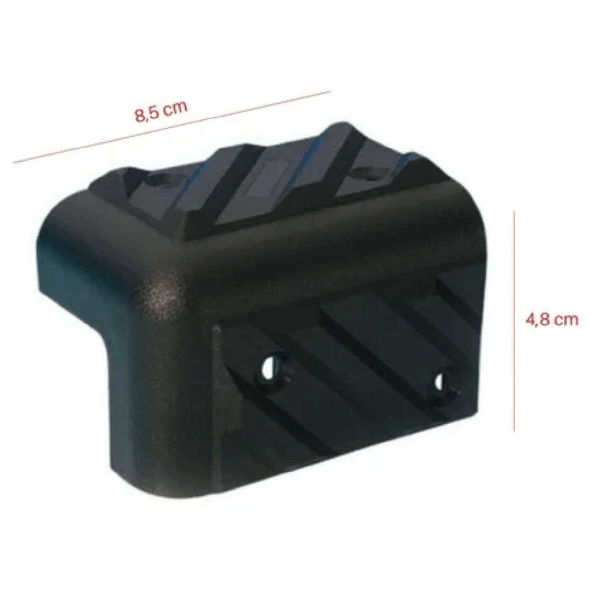 Esquinero Para Bafle Plástico Grande 5 X 3 Pulgadas - Imagen 2