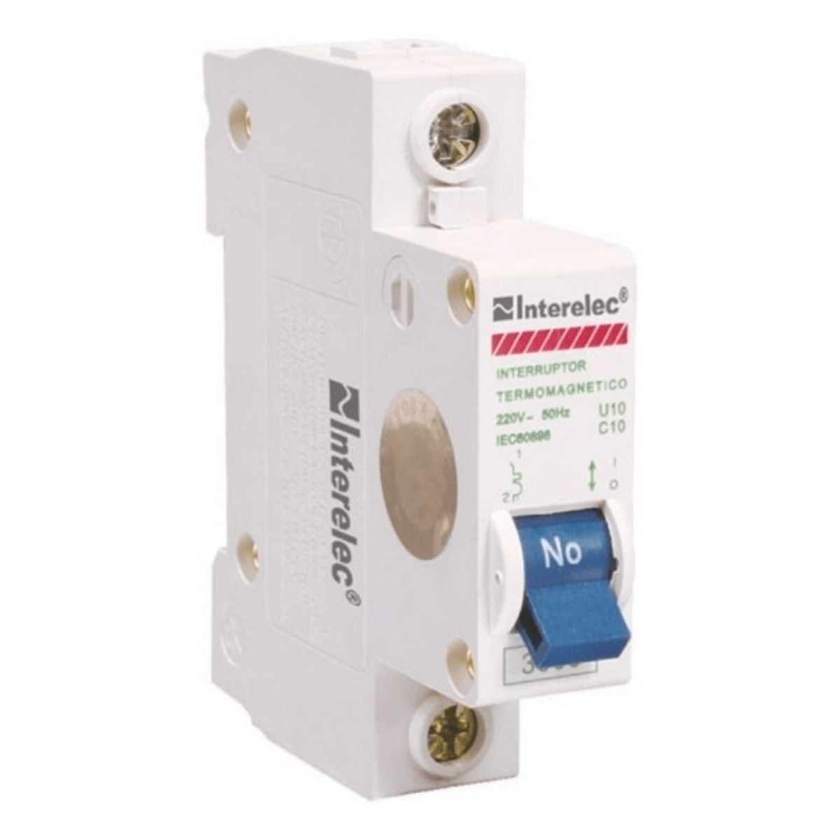 Llave Térmica 1 X 6a Unipolar Interelec Termomagnética