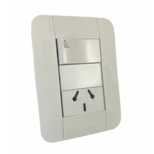Modulo Bastidor Armado Toma Corriente + Tecla Interruptor