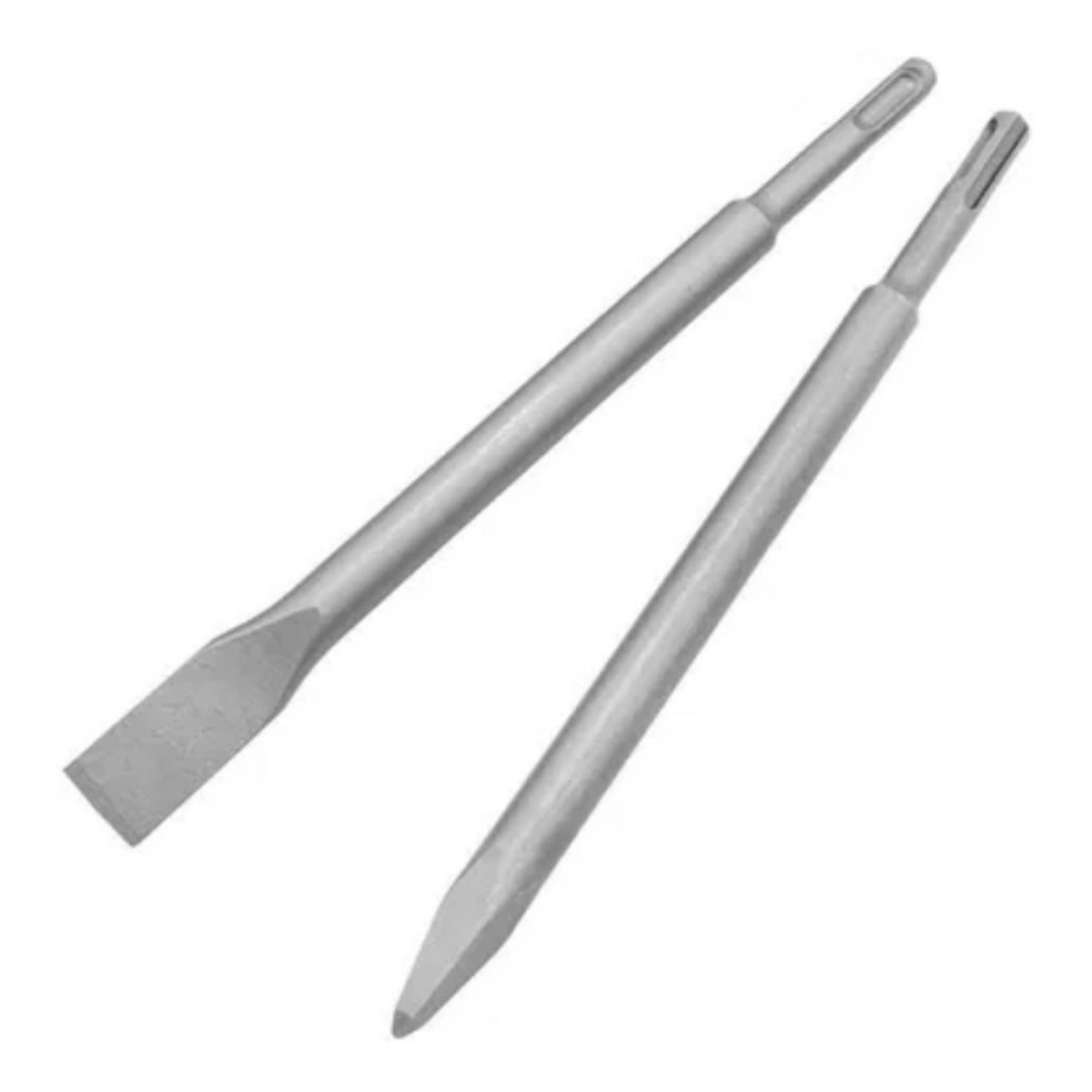 Set Cincel Plano Pala Punta Cortahierro Sds 240mm