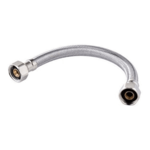 Flexible Para Agua Mallado Metal 1/2 X 50 Cm Hembra Hembra