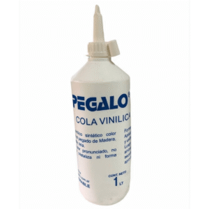 Cola Vinilica Adhesivo  X 1 Litro Con Pico Blanca