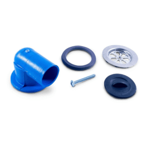 Desagüe Sopapa Plastica Codo Pileta 50mm