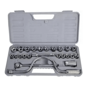 Caja De Herramientas Juego Llaves Tubo Kit 25 Piezas Estuche