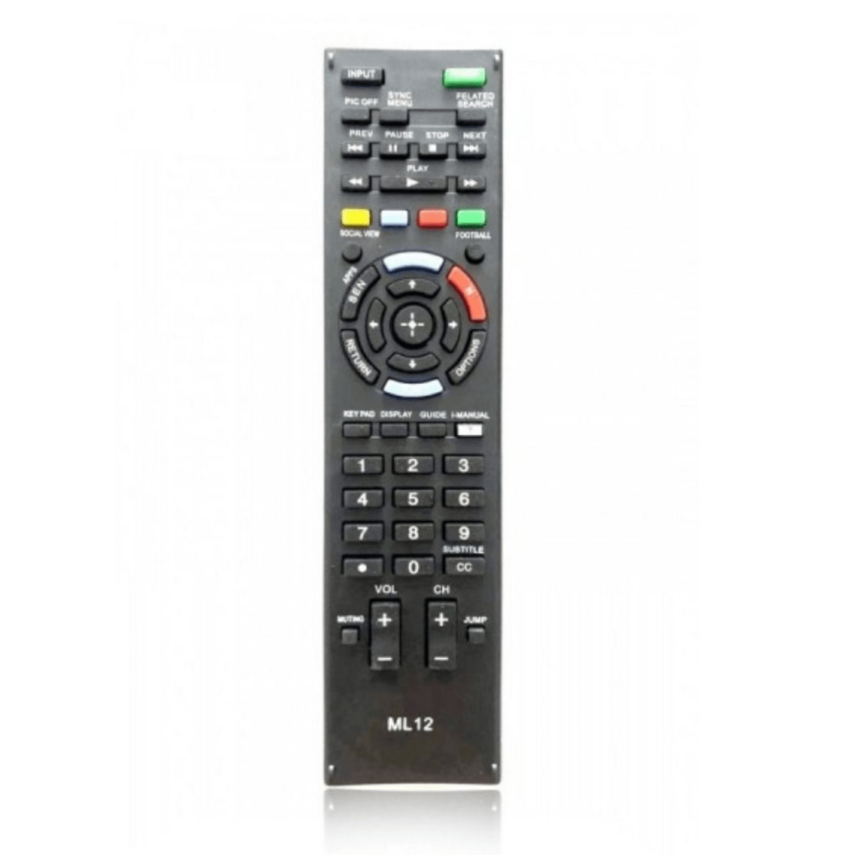 Control Remoto Para Sony Netflix Smart Tv Led