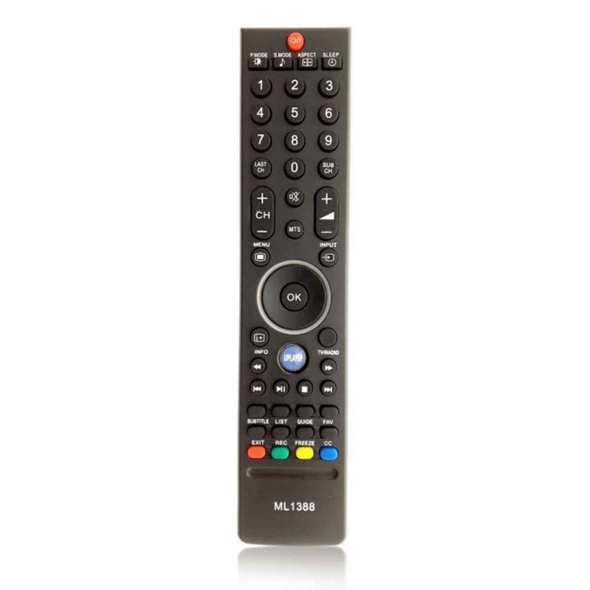 Control Remoto Tv Smart Led P/ Tv Hitachi Jvc Noblex Philco