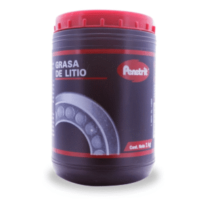 Grasa De Litio Penetrit Roja Pote 1 Kg