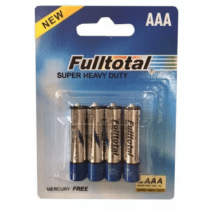 Pilas Aaa Fulltotal Super Heavy Duty Pack X 4