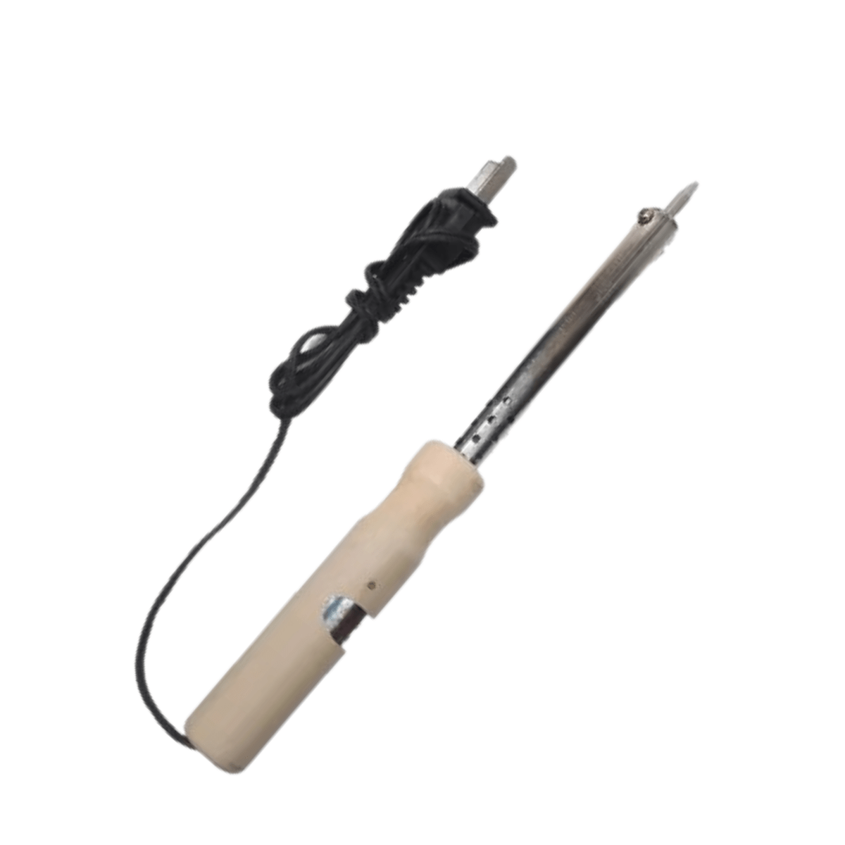 Soldador Estaño Mango Madera 70w 220v Lapiz Cautin Hobbista