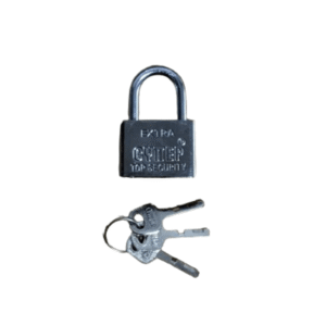 Candado Metalico 40mm 3 Llaves Reforzado Seguridad