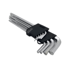 Juego Llaves Allen Largas 9 Piezas Alen Metalica