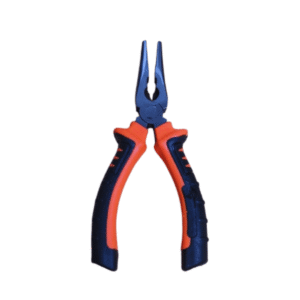 Pinza Punta Larga 6 Pulgadas Cromo Mango Plastico
