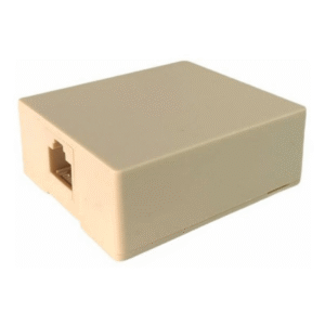 Roseta Rj45 Jack C/ Adesivo Toma Pared Rj 45 Red x 5u