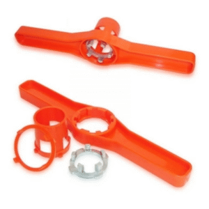 Terraja Para Caños Plasticos De Pp Y Pvc 1/2 3/4 1