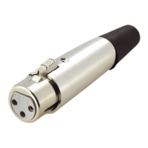 Conector Canon Xlr Hembra Audio Microfono Dmx Ficha 3 Pines