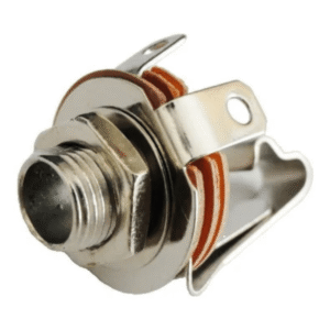 Conector Jack Mono 6.5mm Chasis Con Corte x 10u