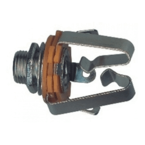 Jack 6.5mm Stereo Para Chasis Con Corte Conector Plug x 10u