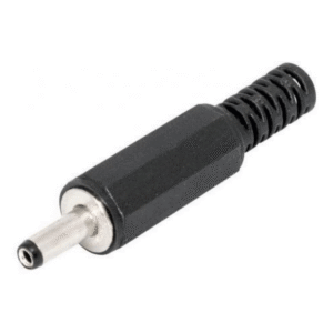 Ficha Plug Macho Dc Hueco 1.3mm X 5 Unidades