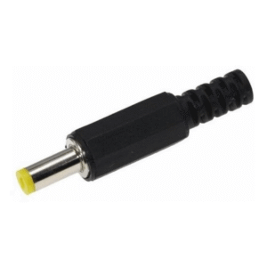Ficha Plug Hueco 4.75 X 1.7 Mm Con Mueca X 5 Unidades