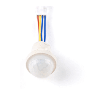 Sensor Movimiento Infrarrojo Detector 120° 220v Interruptor Blanco