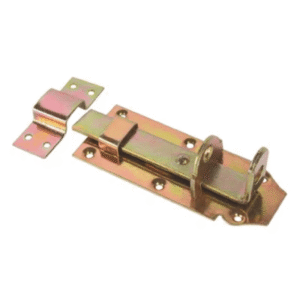 Pasador Plano Porta Candado Cerrojo 6 Pulgadas Dorado