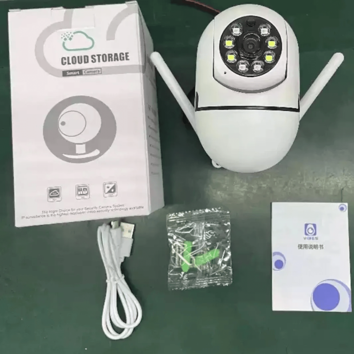 Cámara De Seguridad Domo Ptz Wifi 2mp Hd 360 Visión Nocturna - Imagen 6