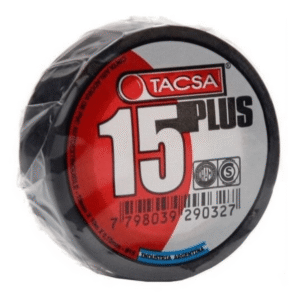 Cinta Aisladora Tacsa Negra 19mm X 10m X 0.15mm