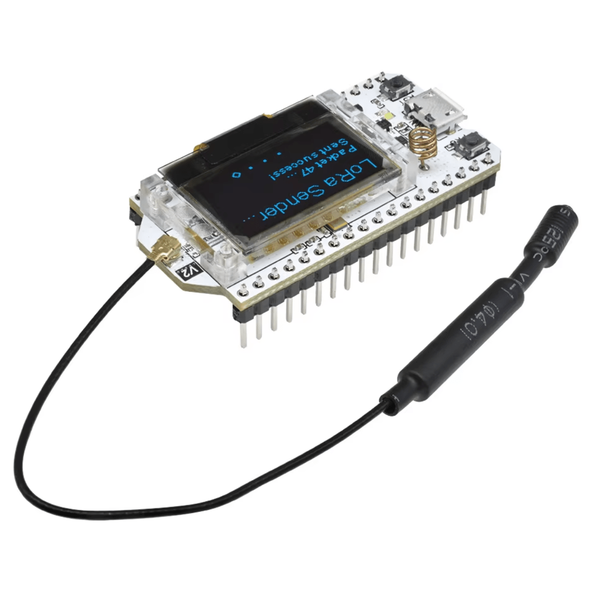 Modulo Lora Sx1276 Esp32 Display 0.96p Oled Wifi Bluetooth - Imagen 6