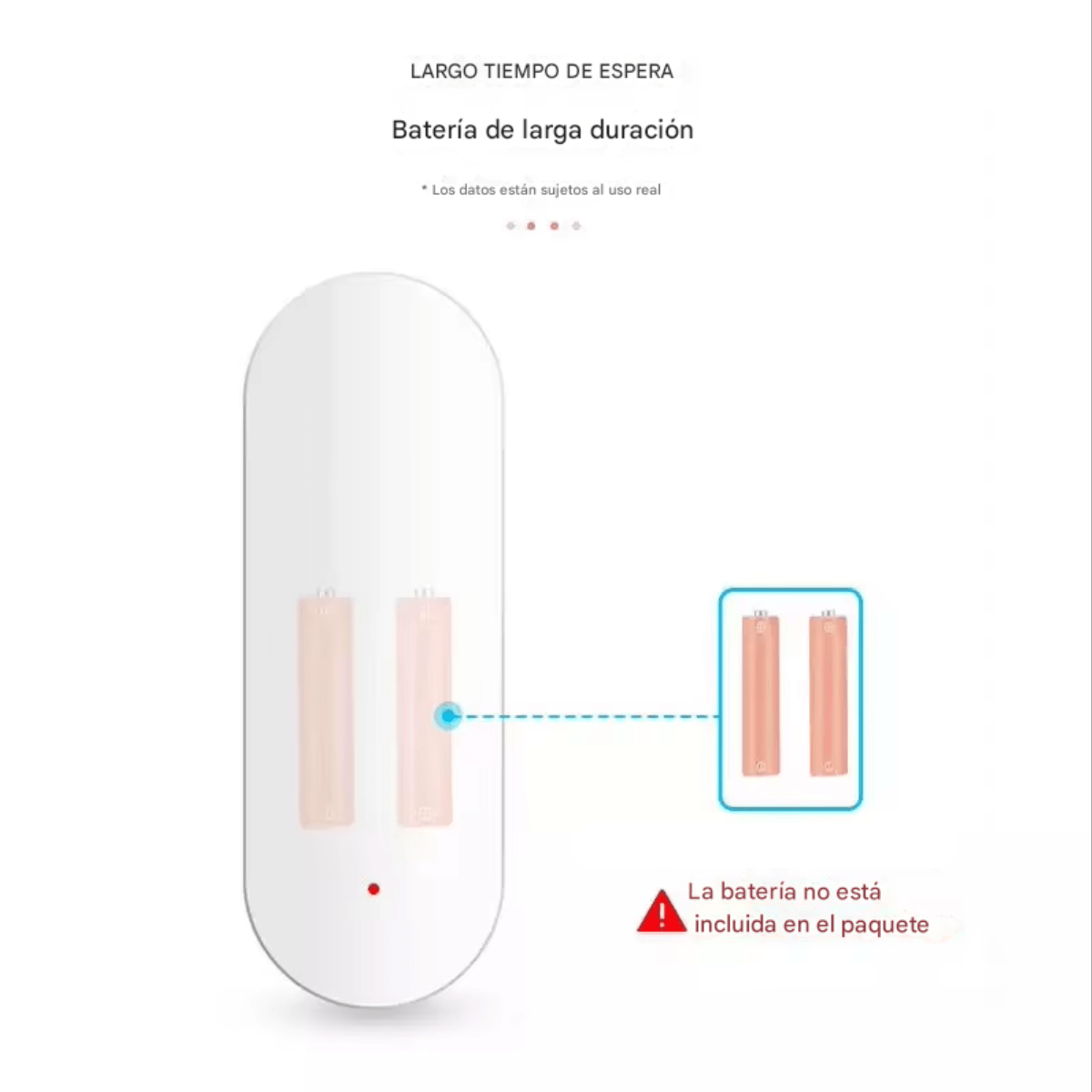 Sensor Inteligente Wifi Puerta Ventana Alexa Google Tuya Blanco - Imagen 9