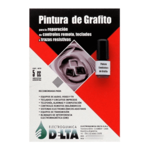 Pintura Grafito Delta 5 Cc Reparacion Contacto Remotos