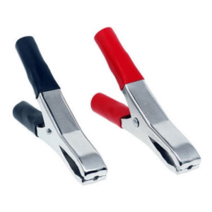 Pinza Cocodrilo 50a Negro-rojo x 10u